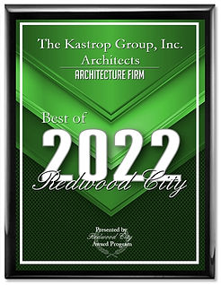 Best of Redwood City Award for Best Architecture Firm, 2022