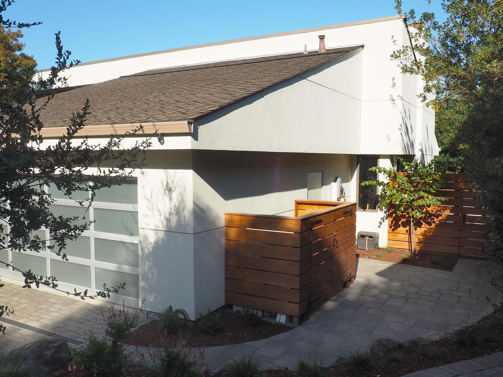 After: Garage/ Side Exterior