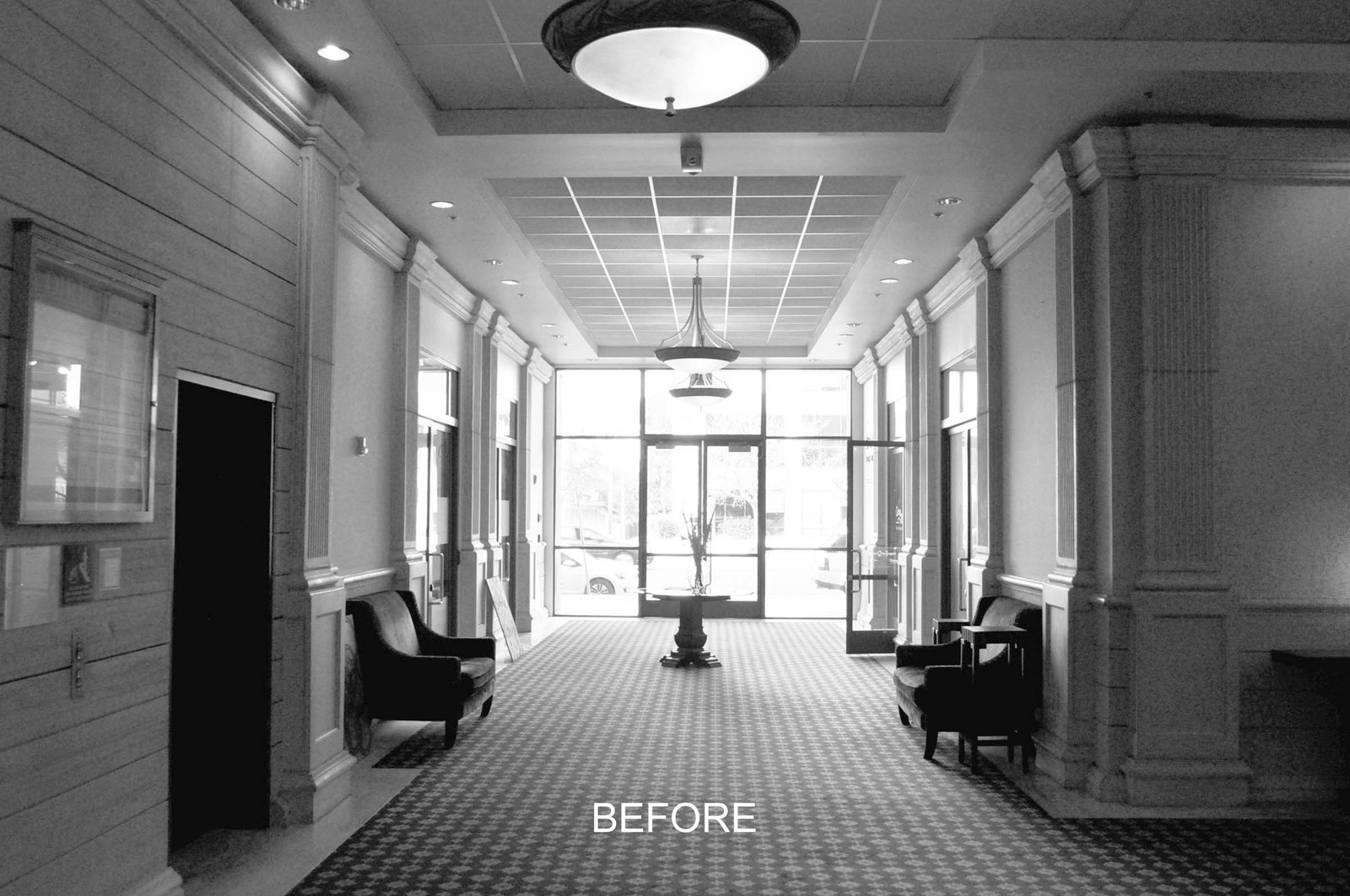 Before: Front Door & Lobby